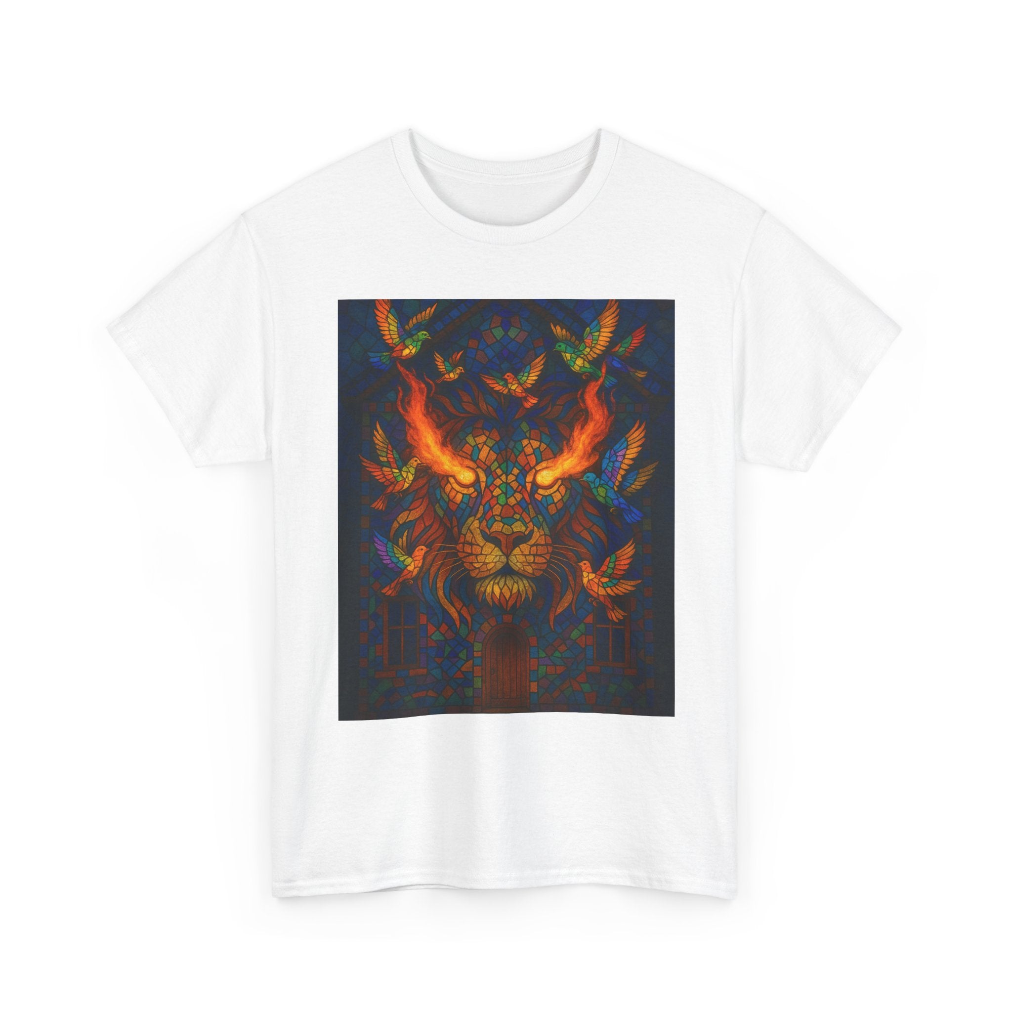 JKFstylez T-Shirt Unisex Lion Graphic Tee