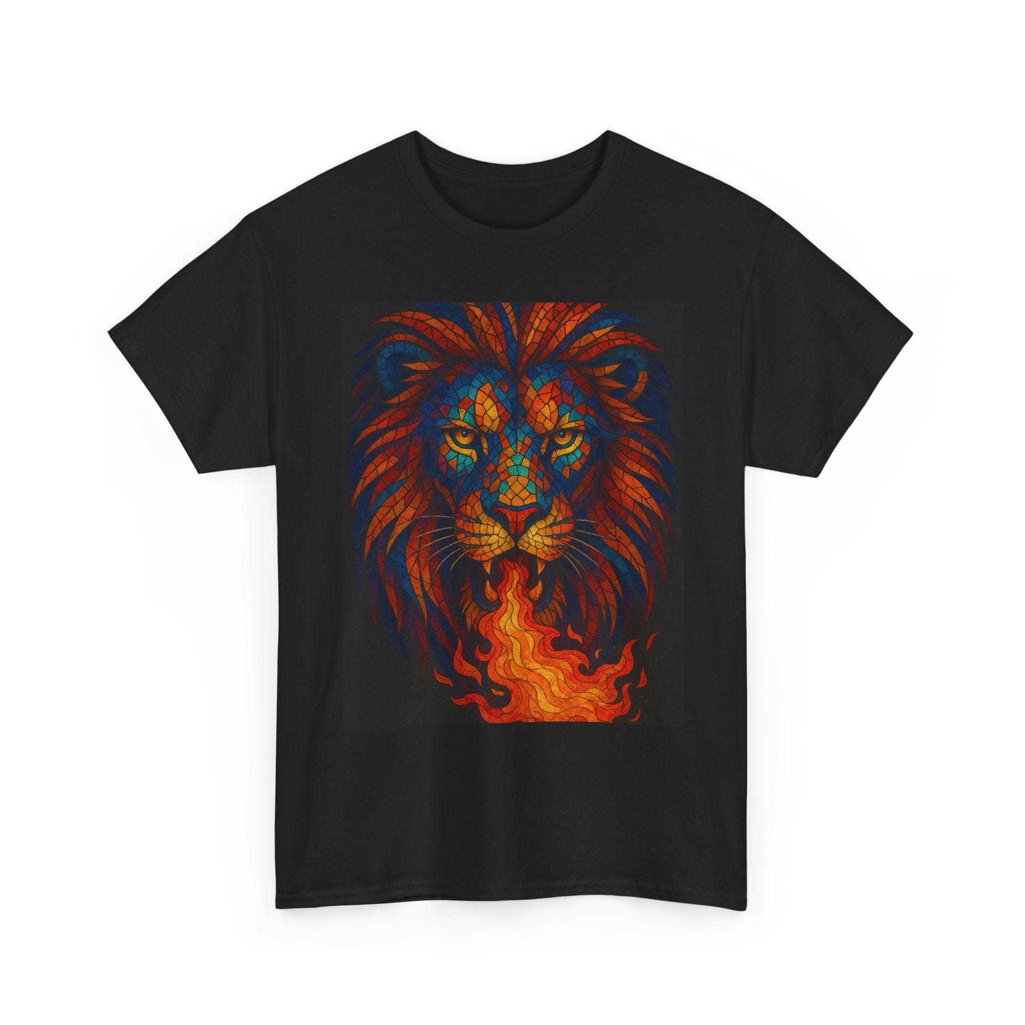 JKFstylez T-Shirt Unisex Lion Judah Graphic Short Slv. T