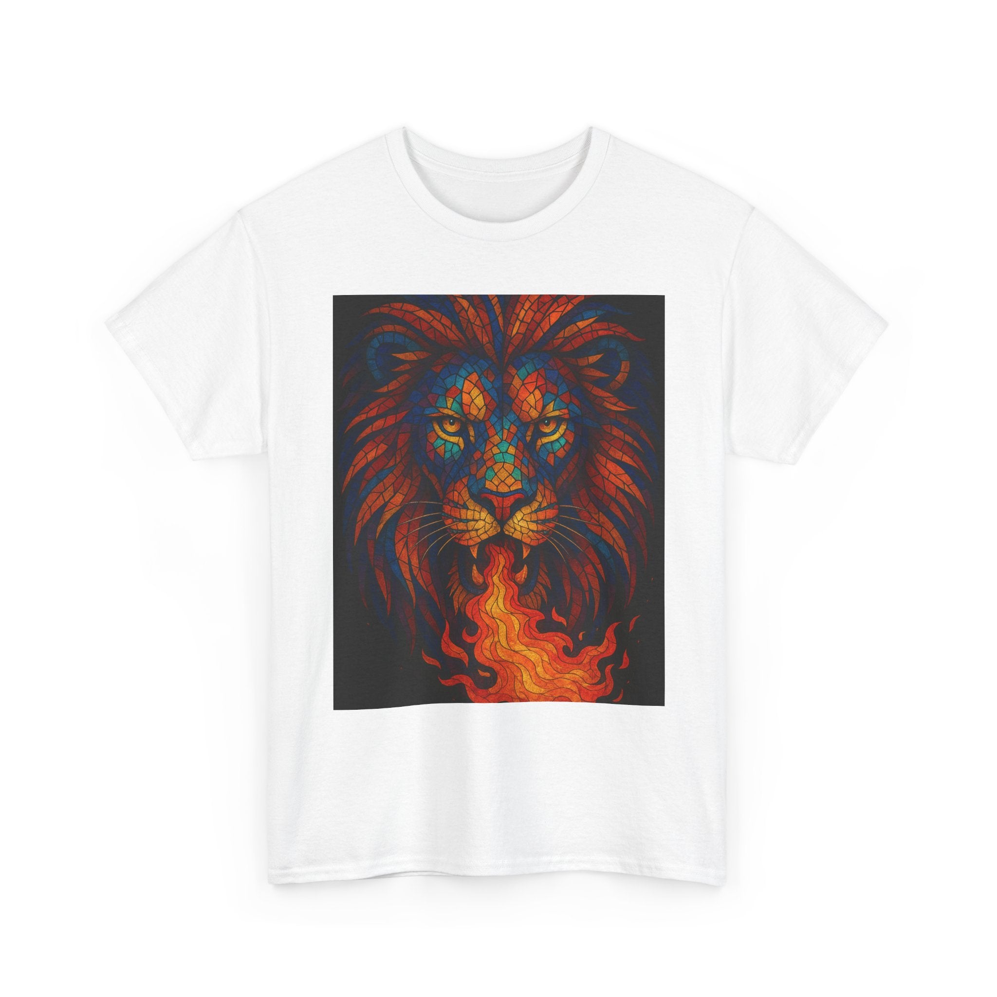 JKFstylez T-Shirt Unisex Lion Judah Graphic Short Slv. T