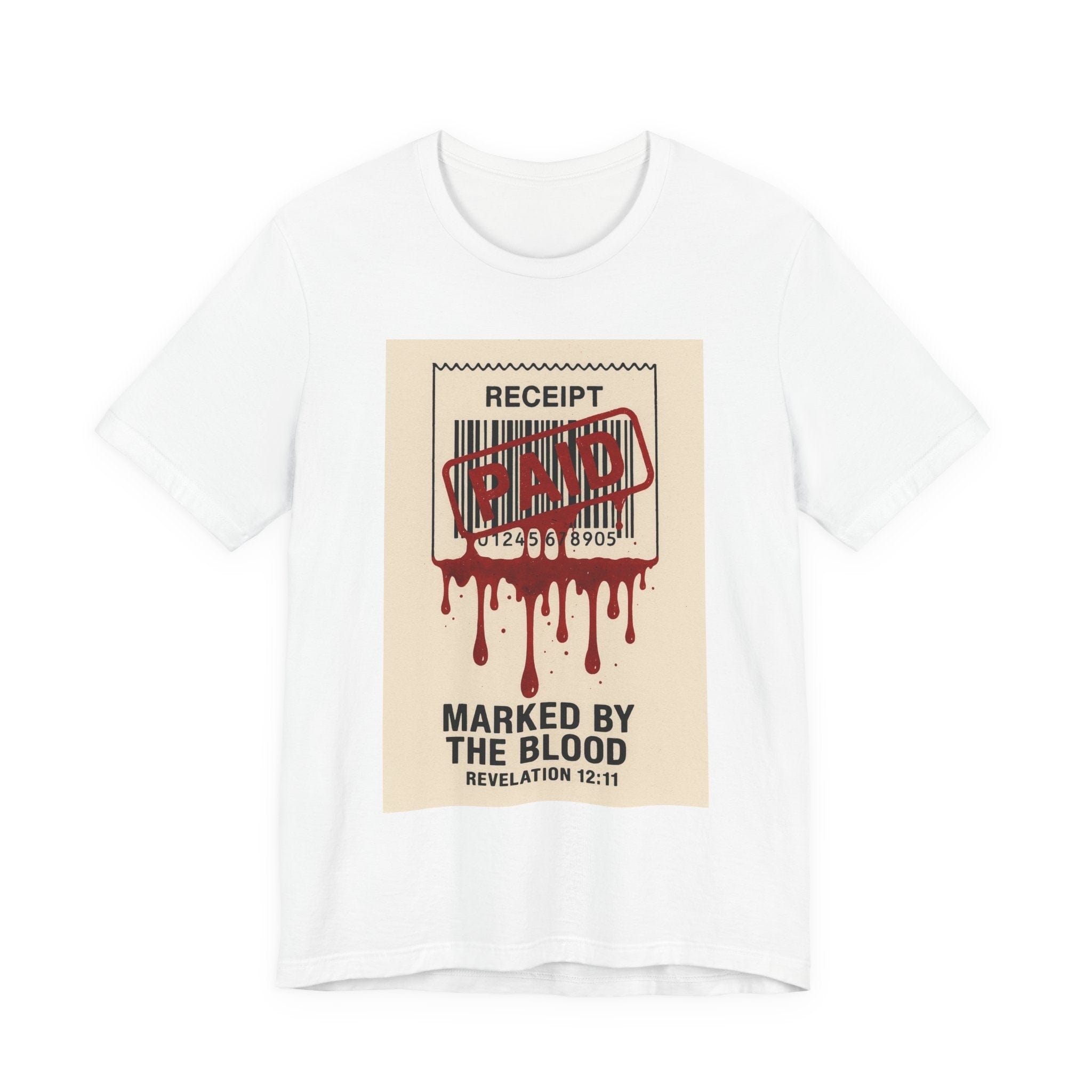JKFstylez T-Shirt Unisex Marked By The Blood Revelation Tee
