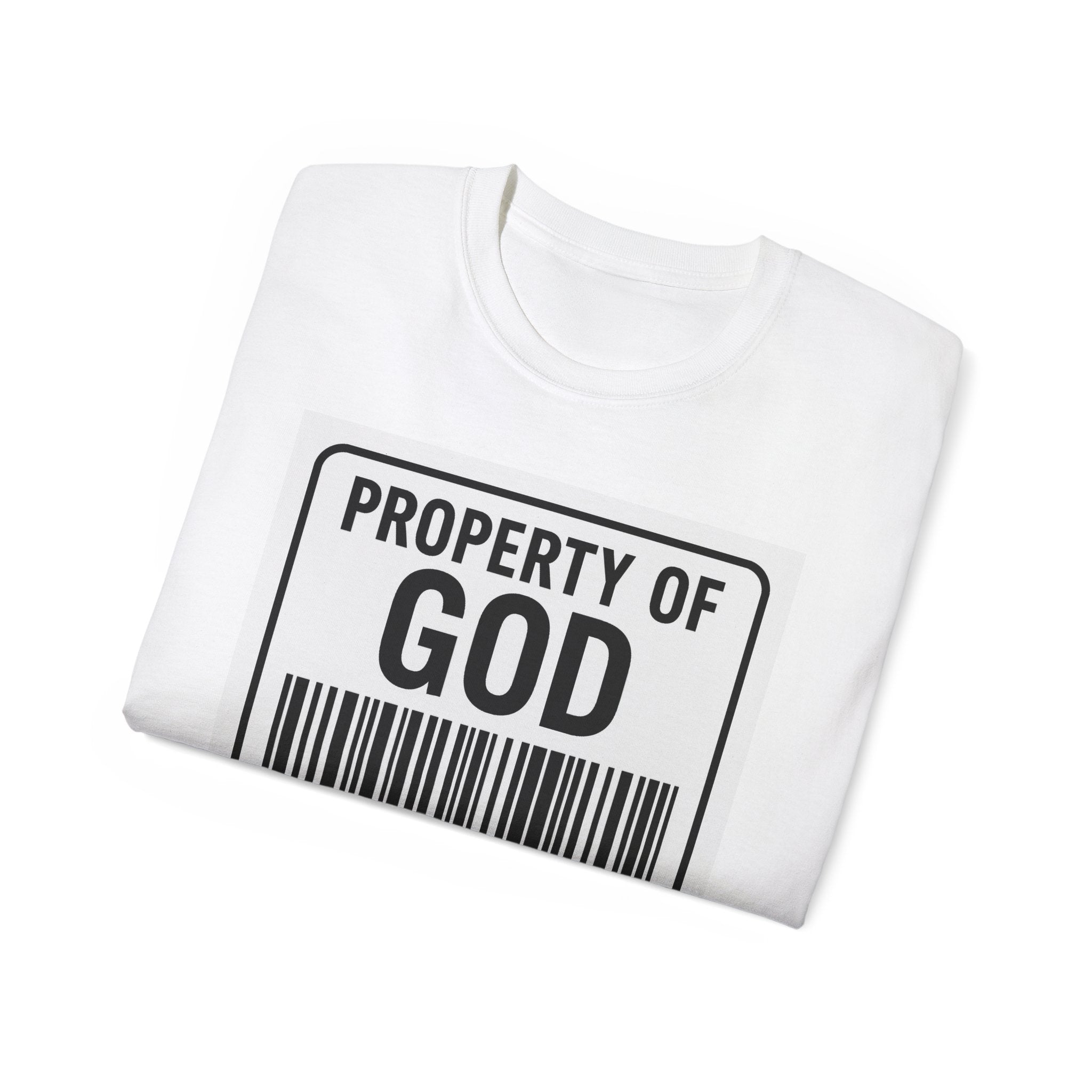 JKFstylez T-Shirt Unisex Property of God Ultra Cotton Tee