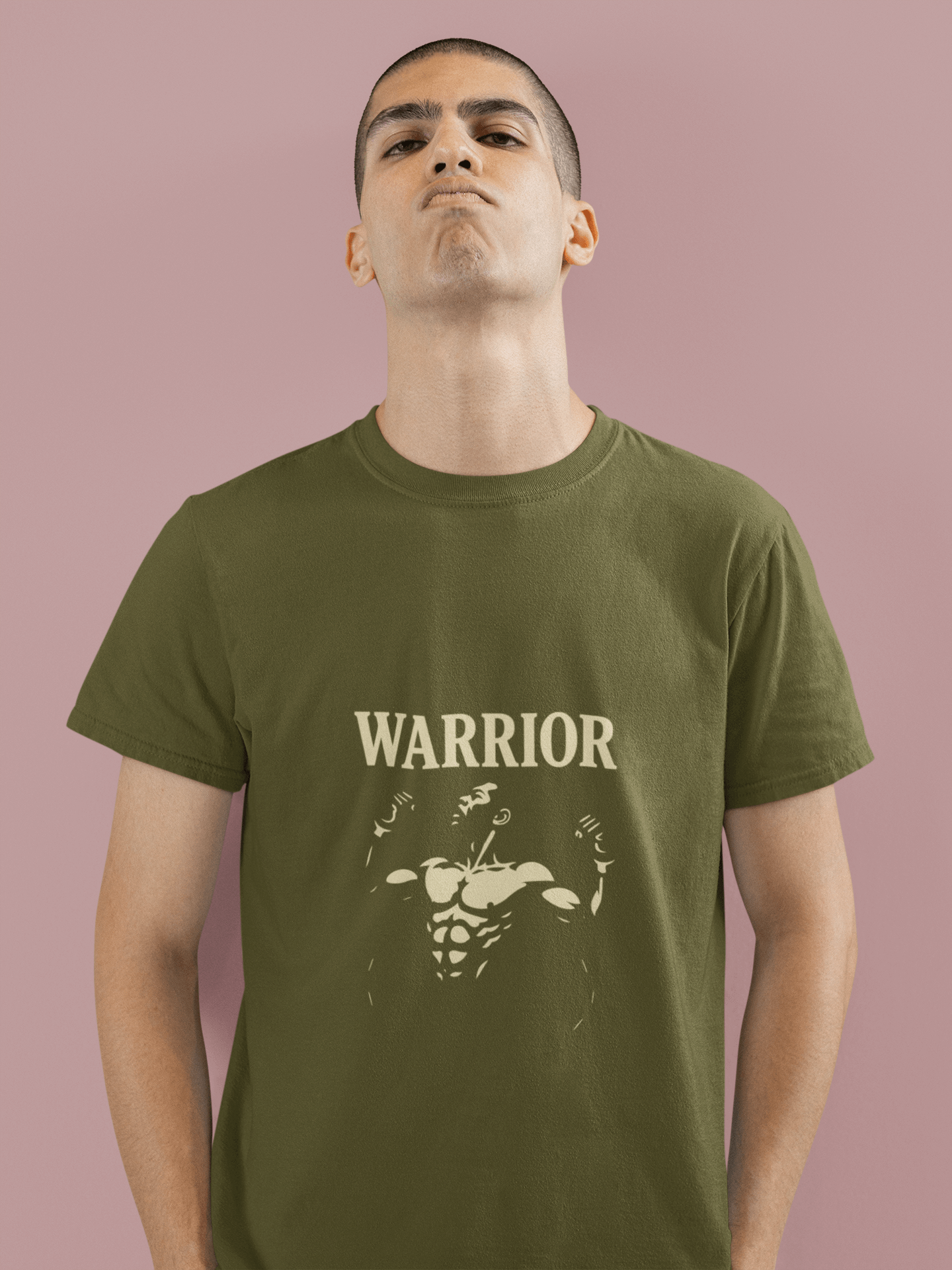 JKFstylez T-Shirt Unisex Warrior For God Short Sleeve T-shirt