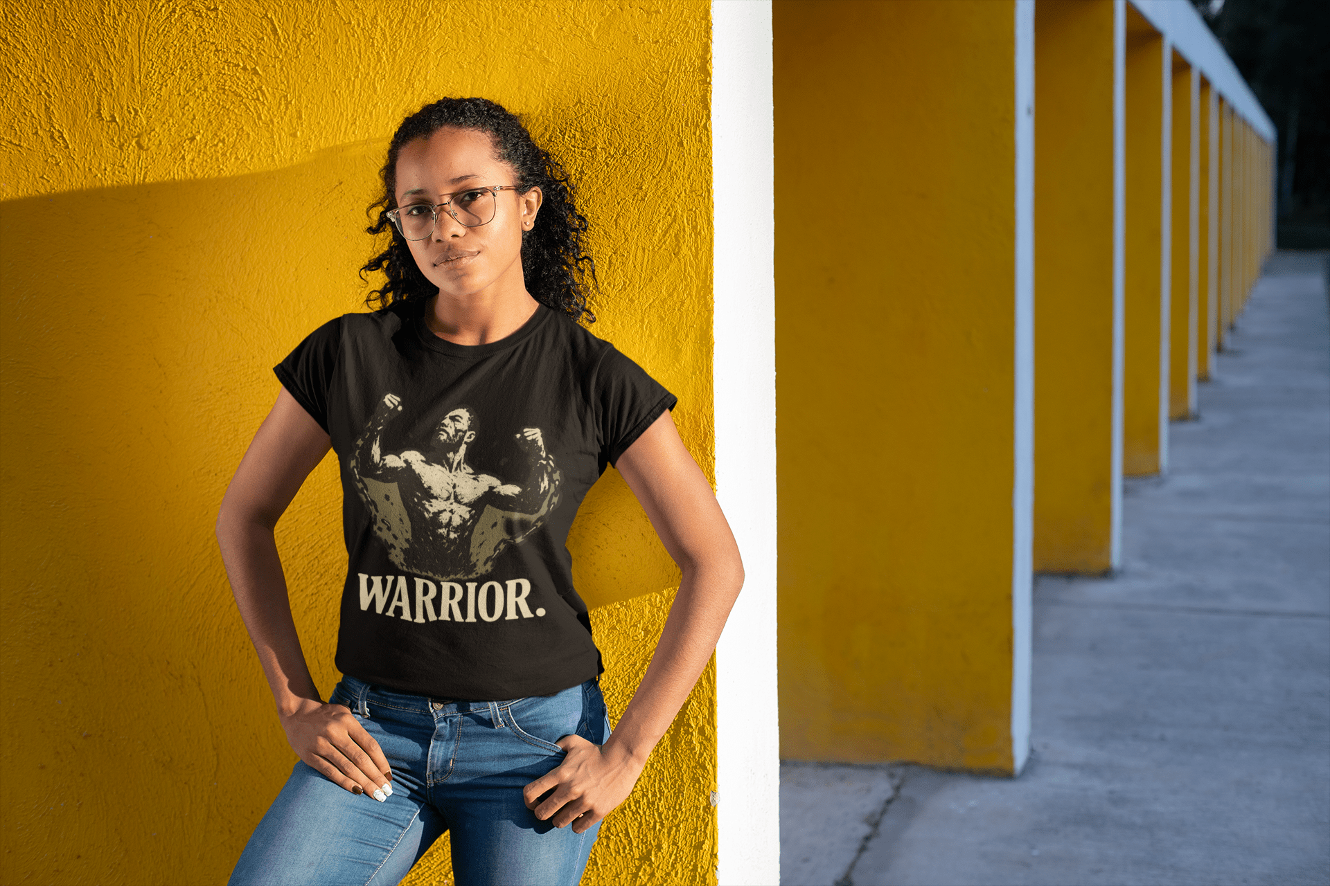 JKFstylez T-Shirt Unisex Warrior Jersey T-Shirt