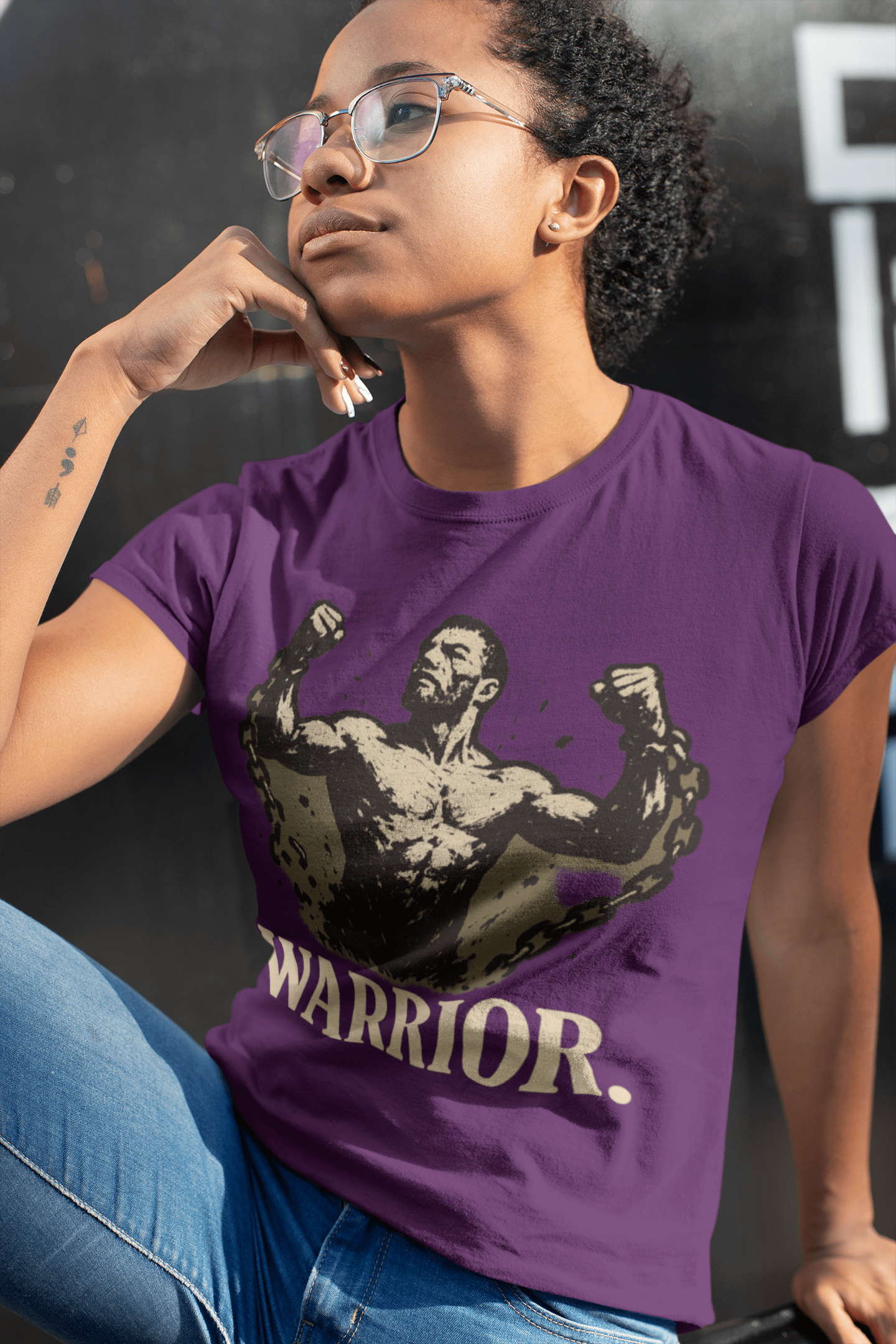JKFstylez T-Shirt Unisex Warrior Jersey T-Shirt