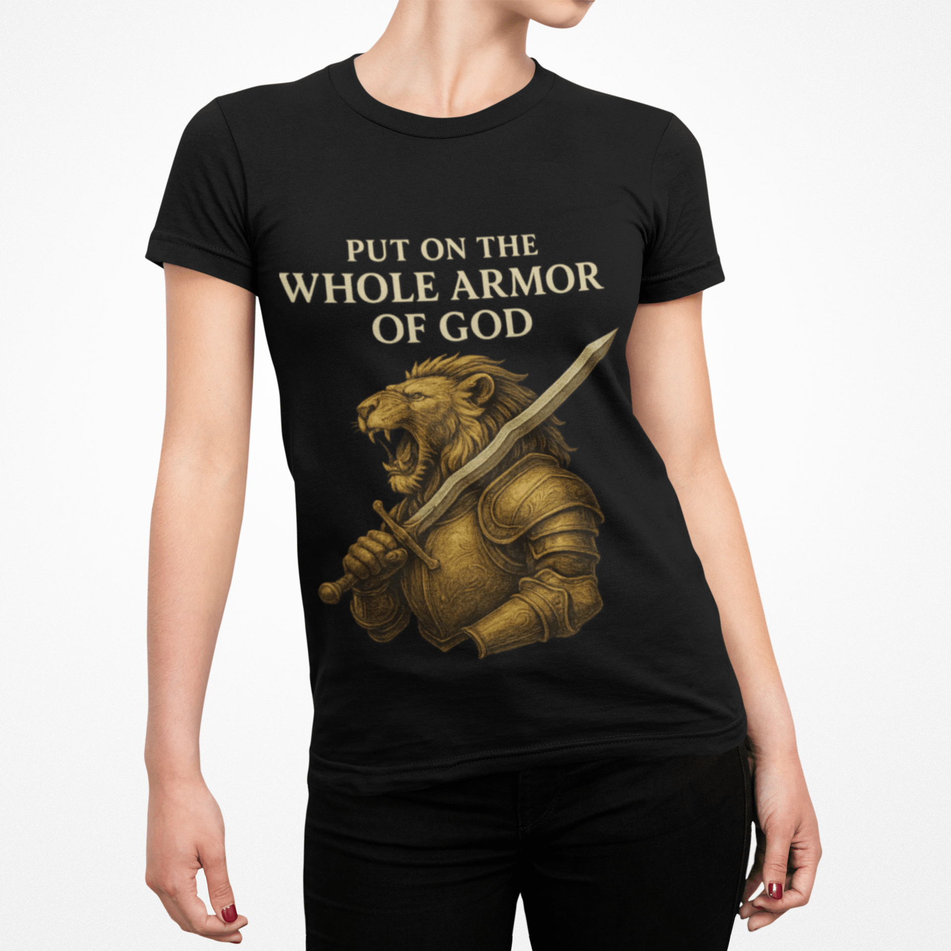 JKFstylez T-Shirt Unisex Whole Armor  Crew Shirt,