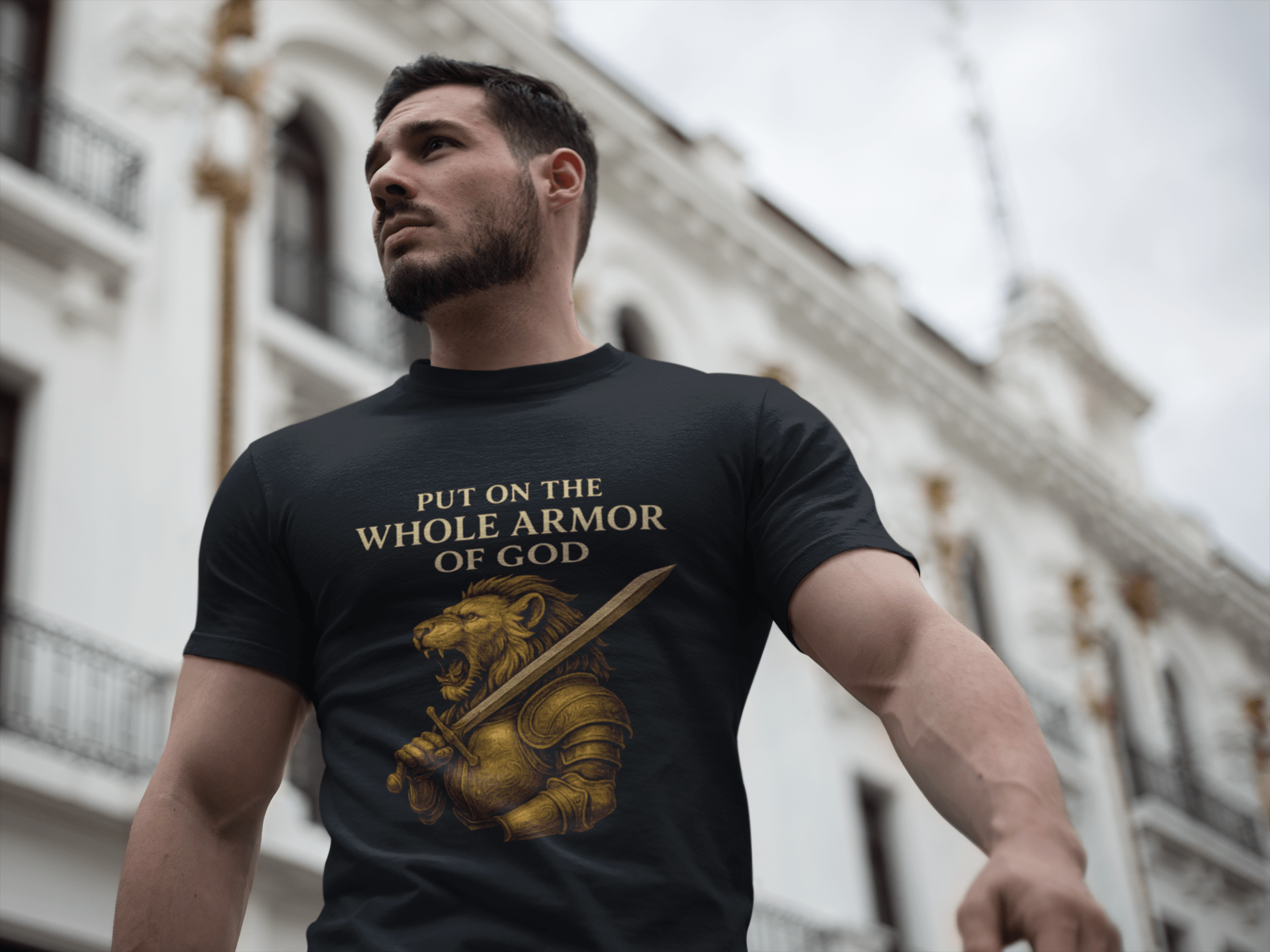 JKFstylez T-Shirt Unisex Whole Armor  Crew Shirt,
