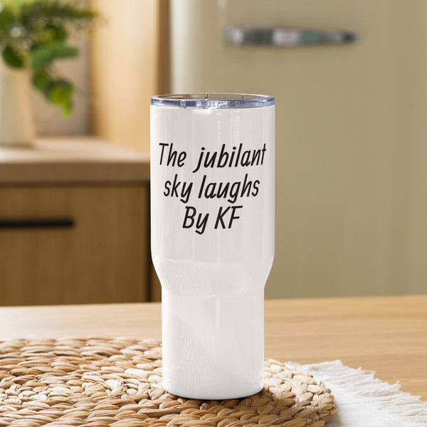 JKFstylez  Travel mug with a handle
