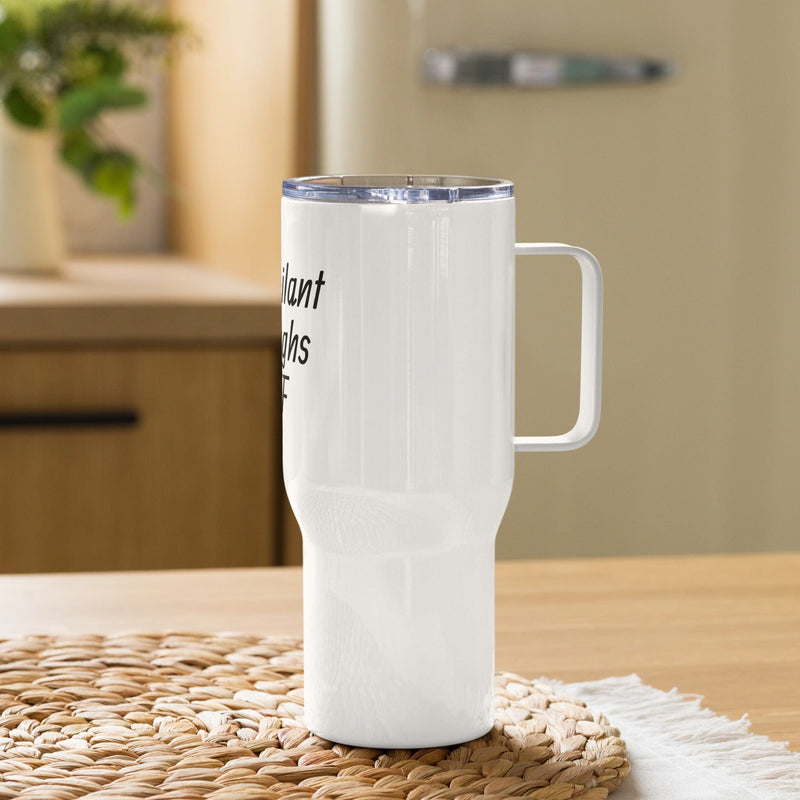 JKFstylez  Travel mug with a handle