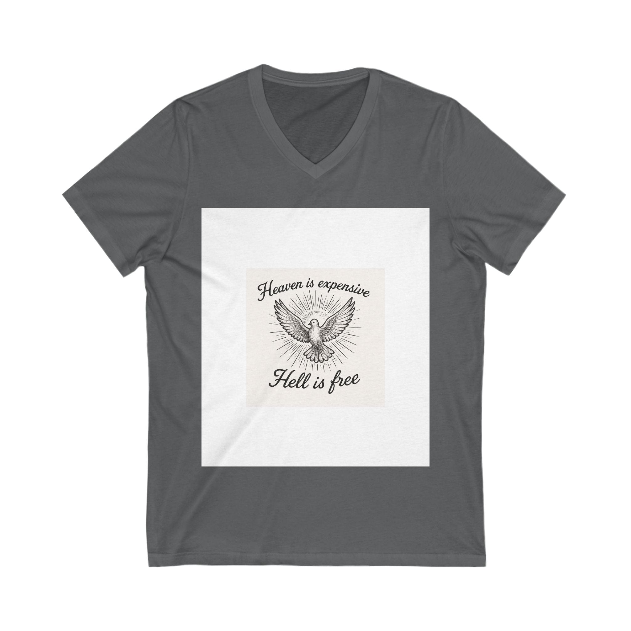 JKFstylez V-neck Asphalt / S Unisex T-Shirt