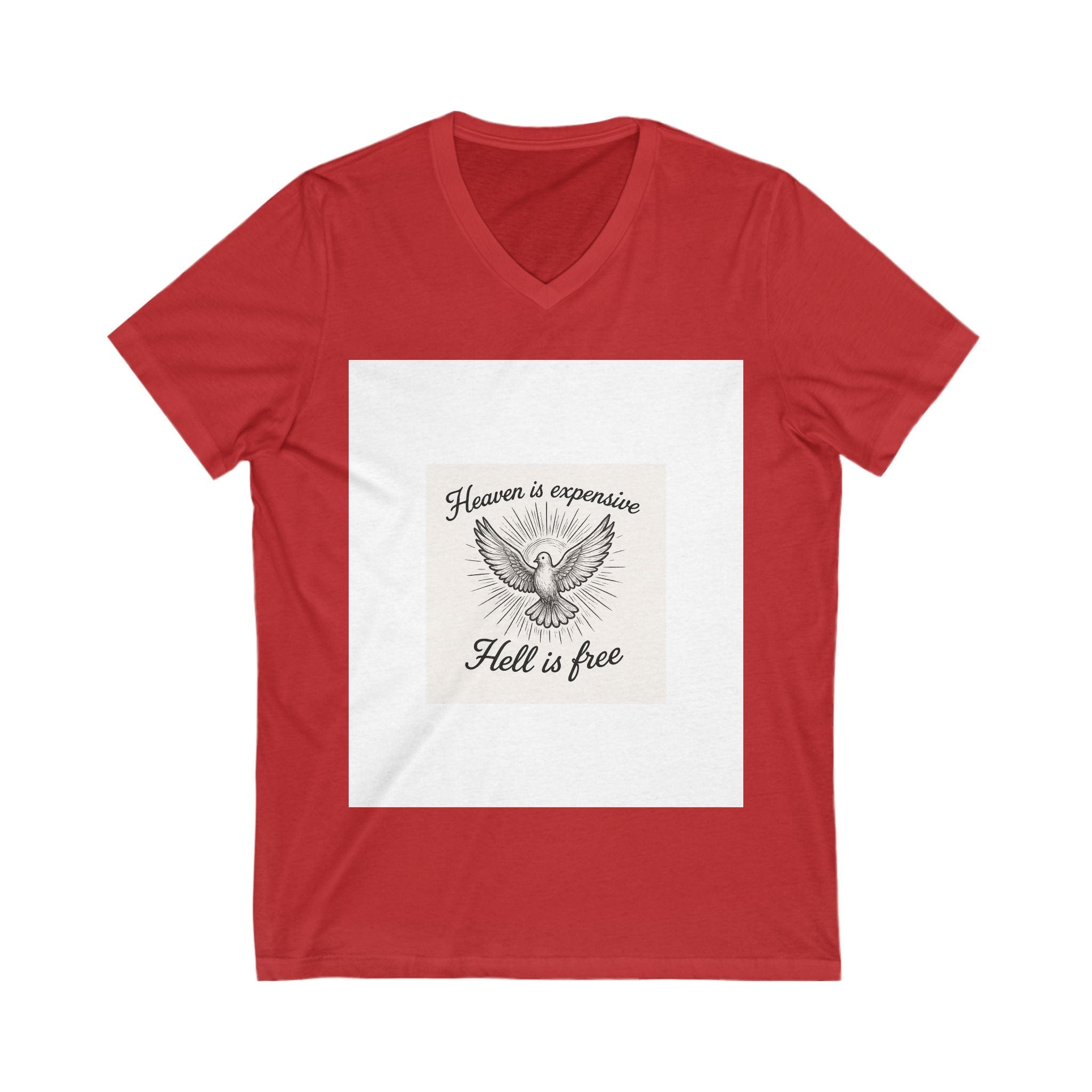 JKFstylez V-neck Red / S Unisex T-Shirt
