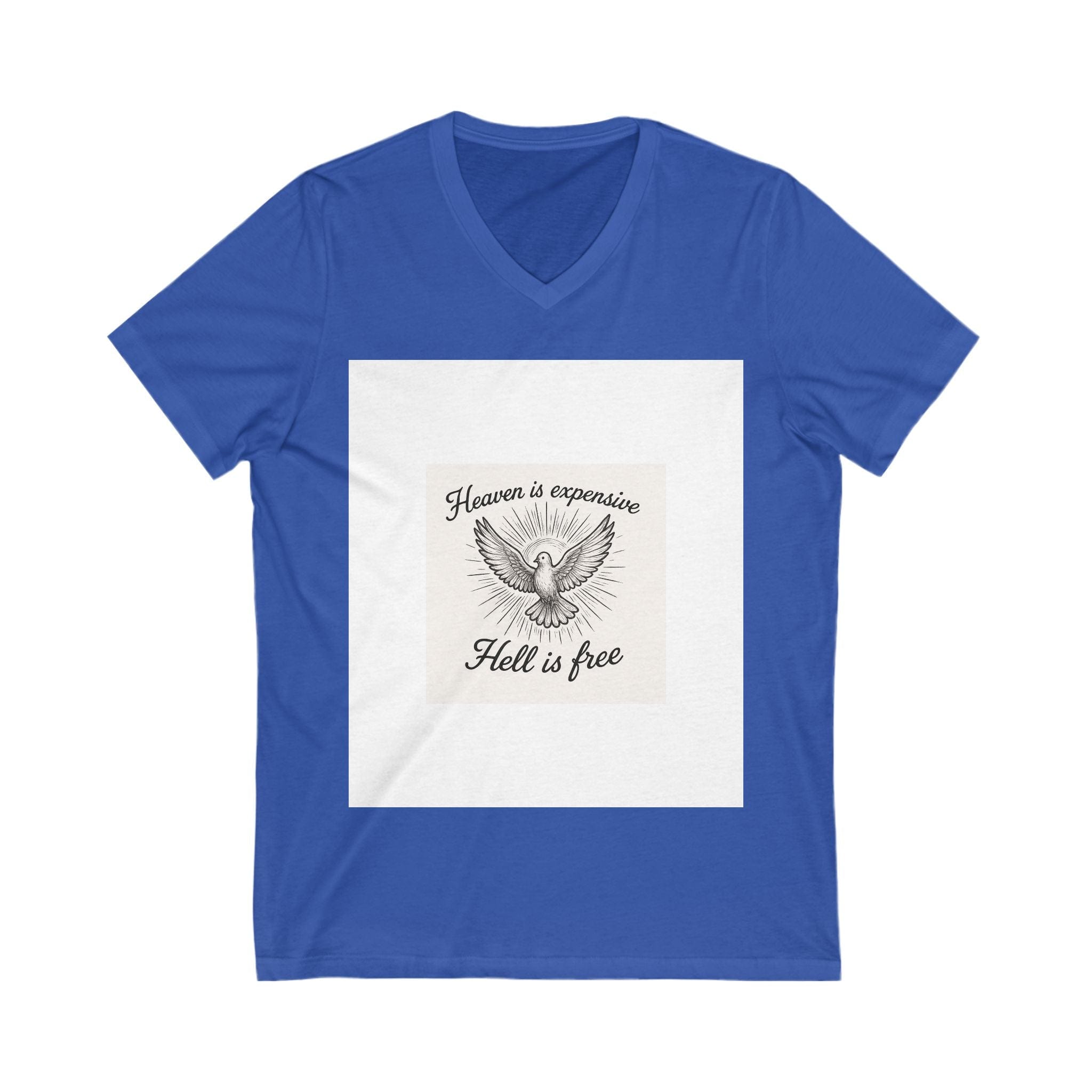 JKFstylez V-neck True Royal / S Unisex T-Shirt