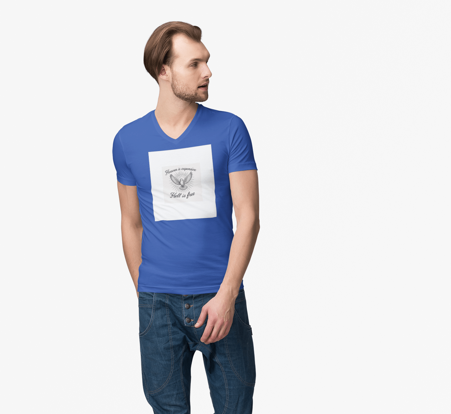 JKFstylez V-neck Unisex T-Shirt