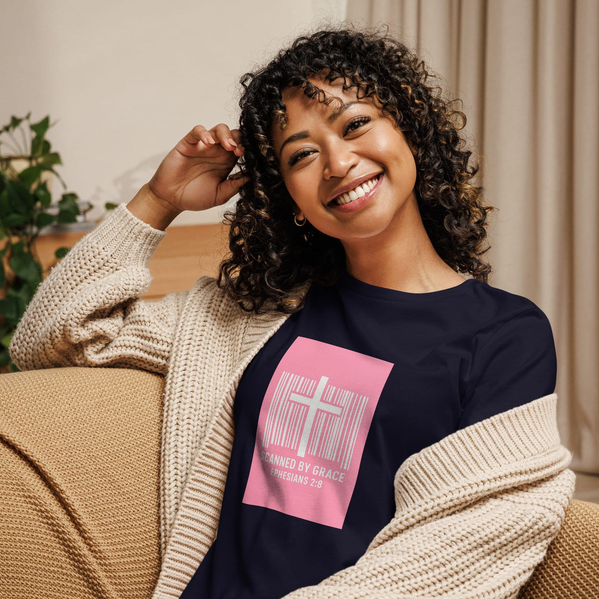 JKFstylez  Women's Relaxed Grace T-Shirt