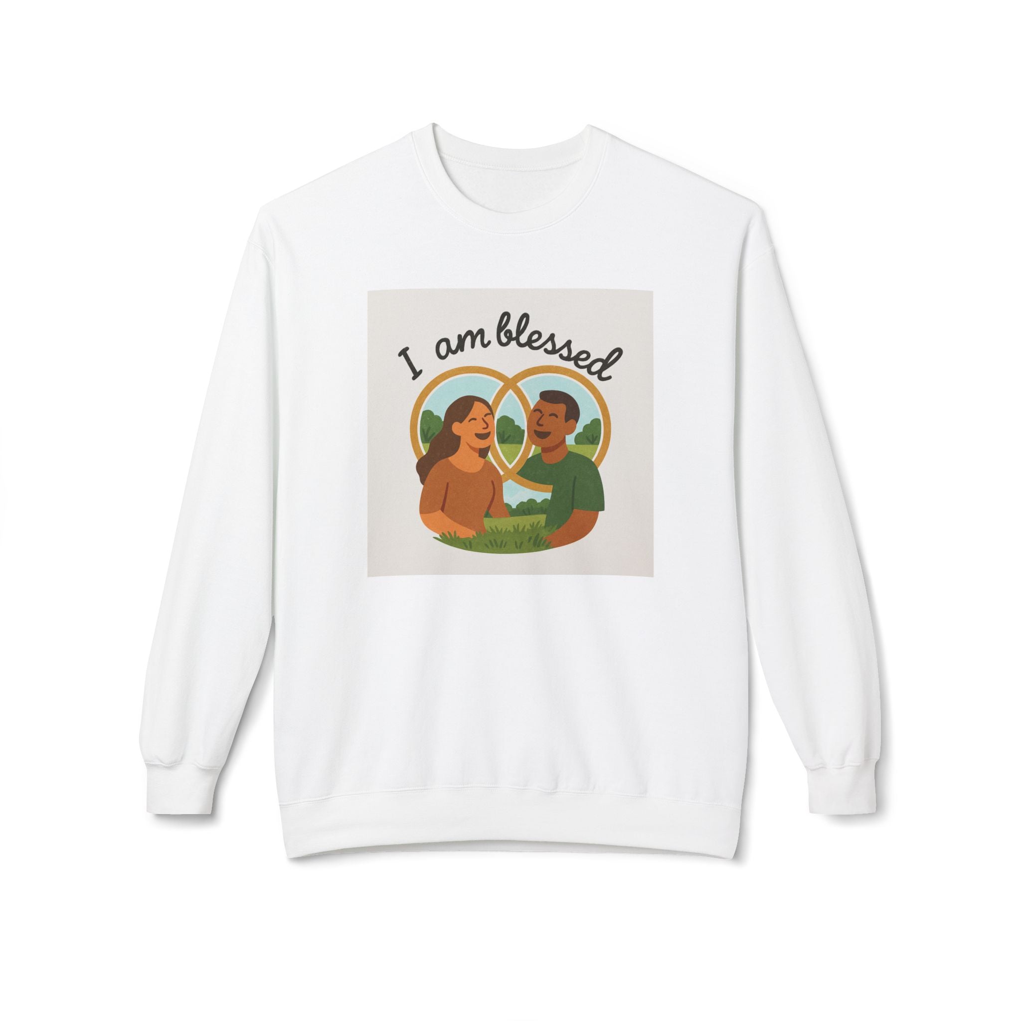 Printify Sweatshirt White / S Unisex Sweatshirt