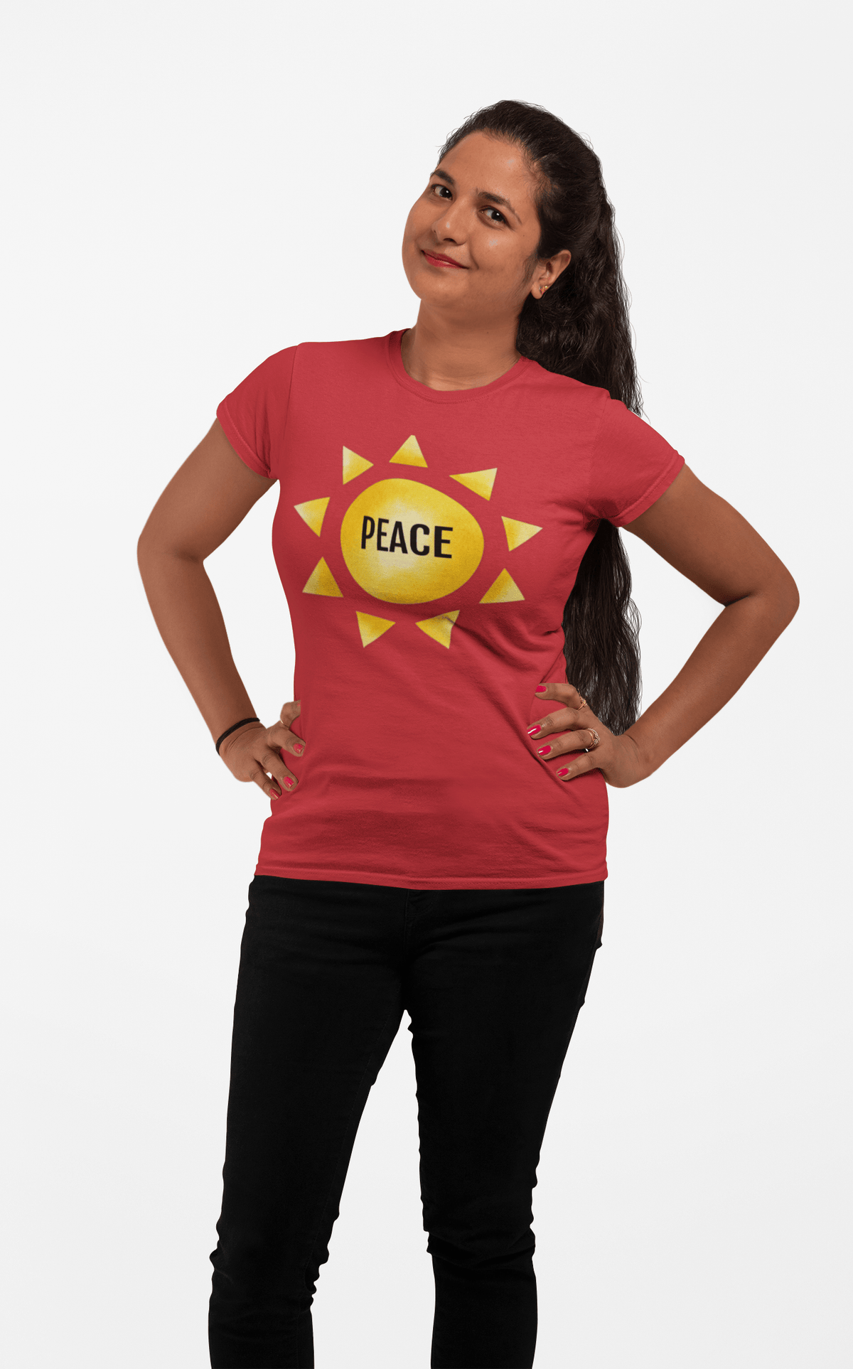 Printify T-Shirt Fruit of the SPirit Sunshine Sun Symbol T-Shirt