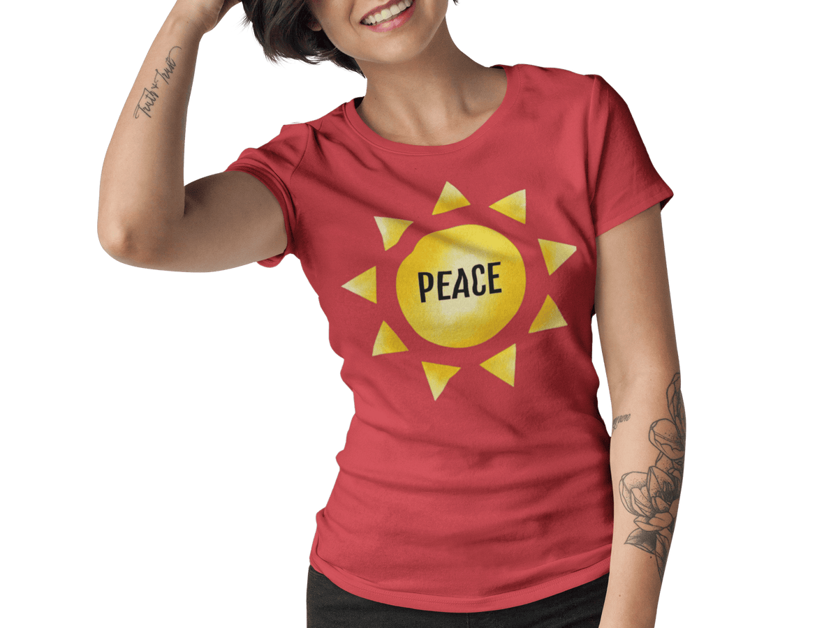 Printify T-Shirt Fruit of the SPirit Sunshine Sun Symbol T-Shirt