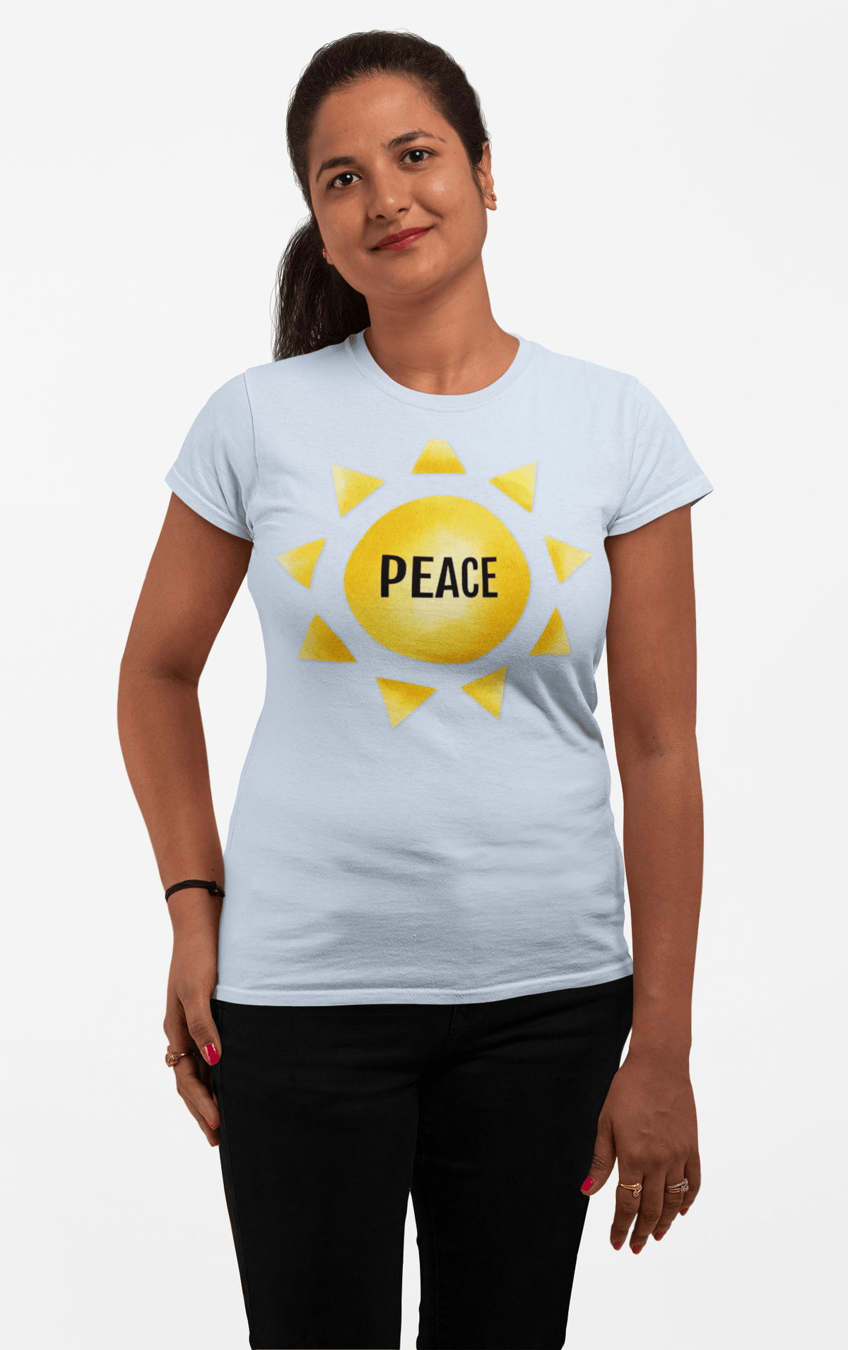 Printify T-Shirt Fruit of the SPirit Sunshine Sun Symbol T-Shirt