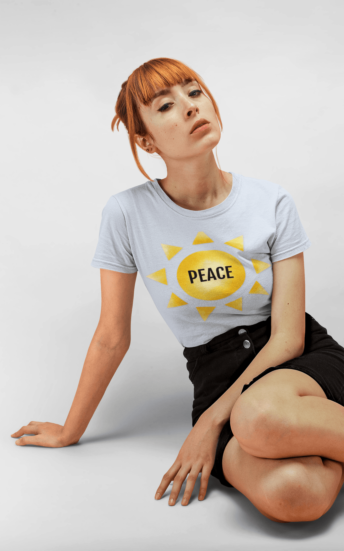 Printify T-Shirt Fruit of the SPirit Sunshine Sun Symbol T-Shirt