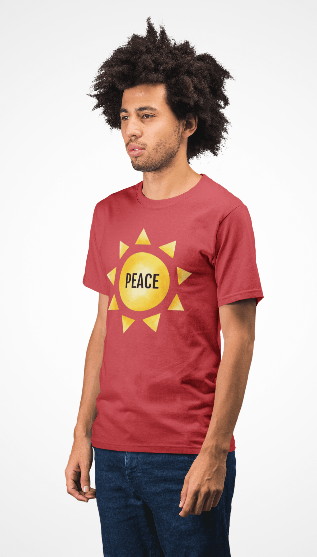 Printify T-Shirt Fruit of the SPirit Sunshine Sun Symbol T-Shirt
