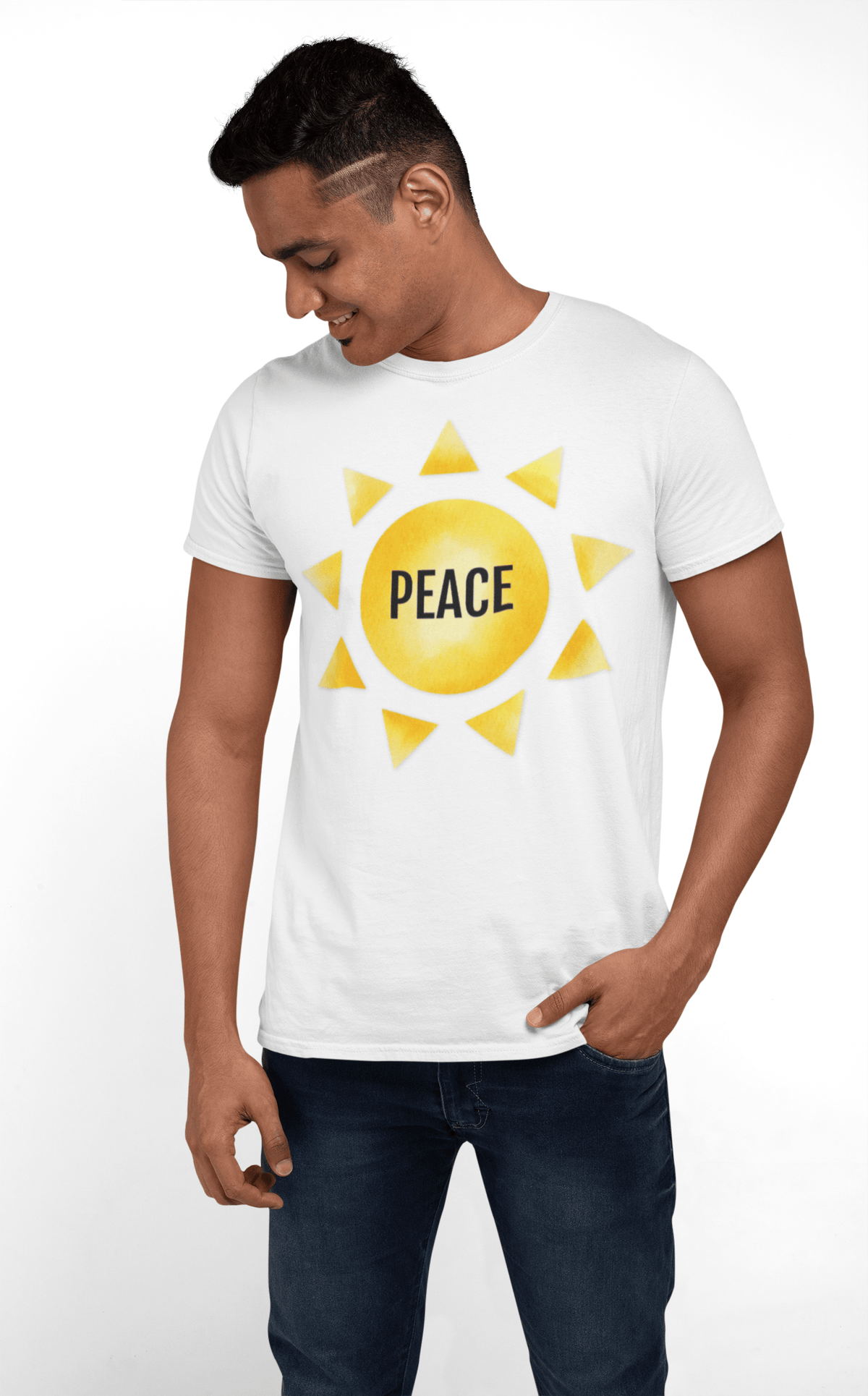 Printify T-Shirt Fruit of the SPirit Sunshine Sun Symbol T-Shirt