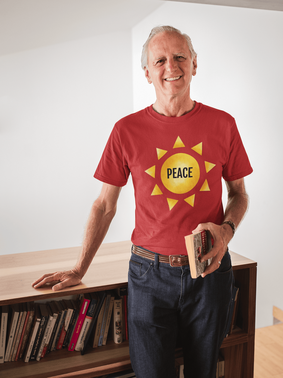 Printify T-Shirt Fruit of the SPirit Sunshine Sun Symbol T-Shirt