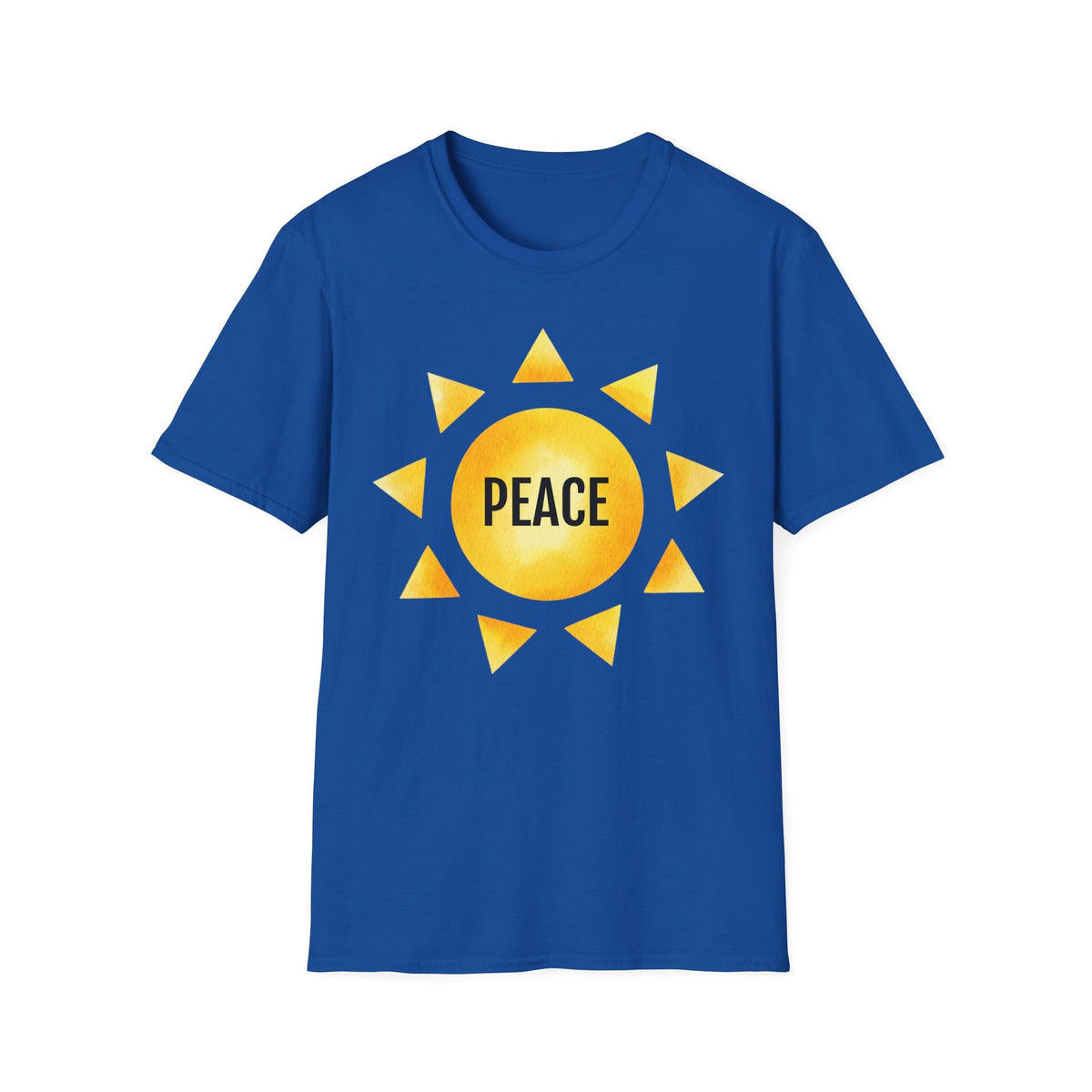 Printify T-Shirt S / Royal Fruit of the SPirit Sunshine Sun Symbol T-Shirt