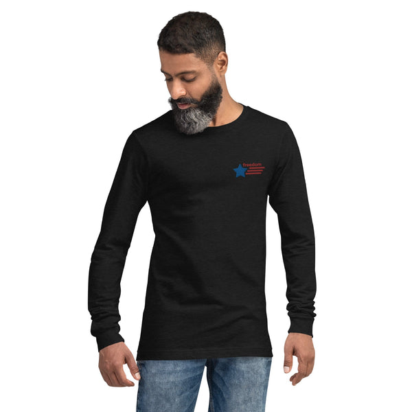 JKFstylez  Black Heather / XS Long Sleeve Tee