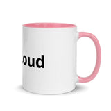 JKFstylez  Pink Mug with Color Inside
