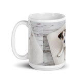JKFstylez  White glossy mug