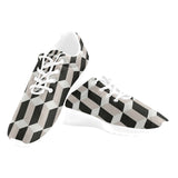 JKFstylez White / US13.5 Men's Athletic Shoes(Model 0200)