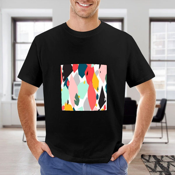 JKFstylez XS / Black Pure cotton Men's T-shirt